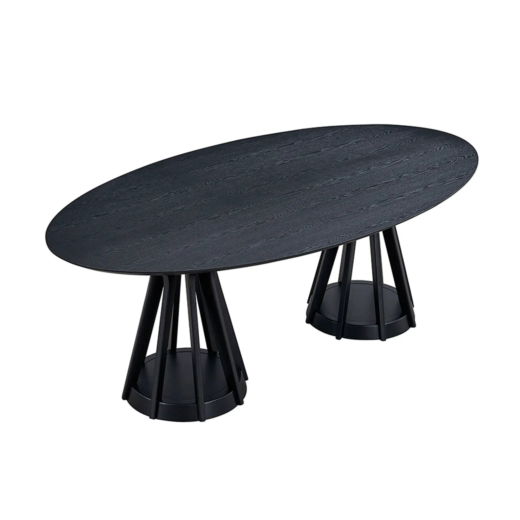Modern Dining Table Set of 7: 1 Table + 6 Chairs by HouseOfZazla