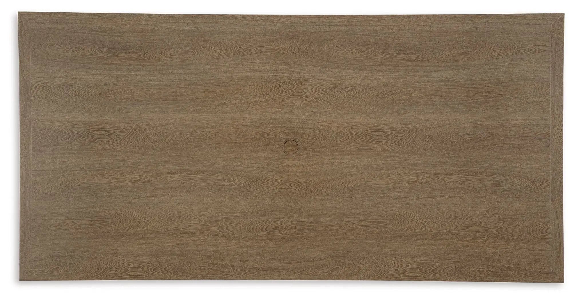Serene Bay - Rectangular Dining Table With Umbrella Option - Dark Brown by Unique Piece Furniture