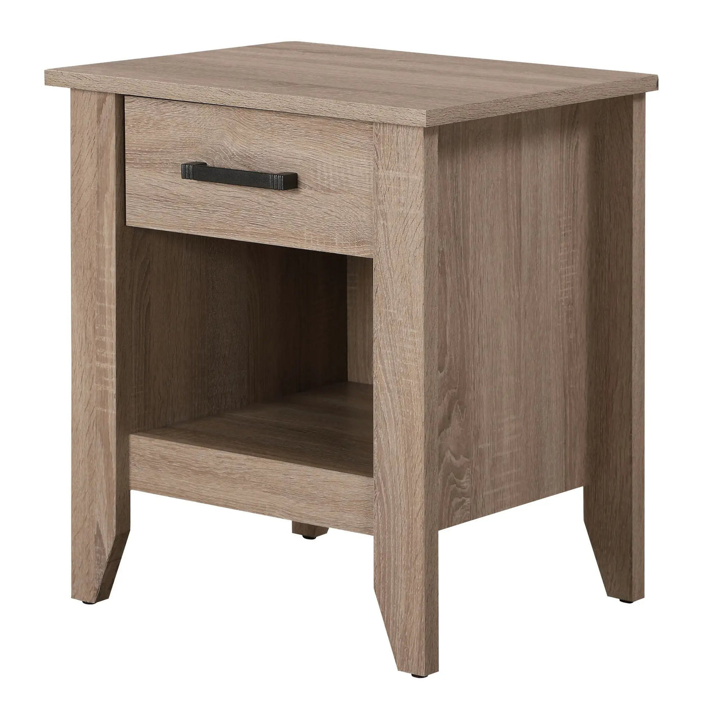 Roller Drawer Glides Nightstand by HouseOfZazla