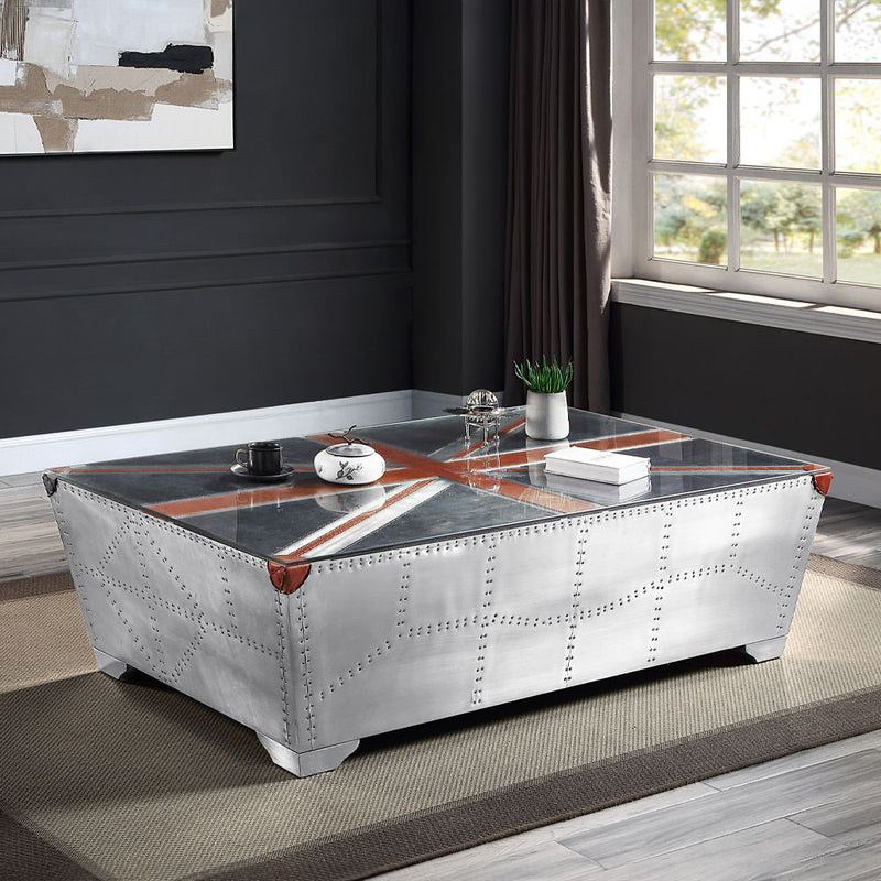 Brancaster - Coffee Table - Aluminum by Unique Piece Furniture
