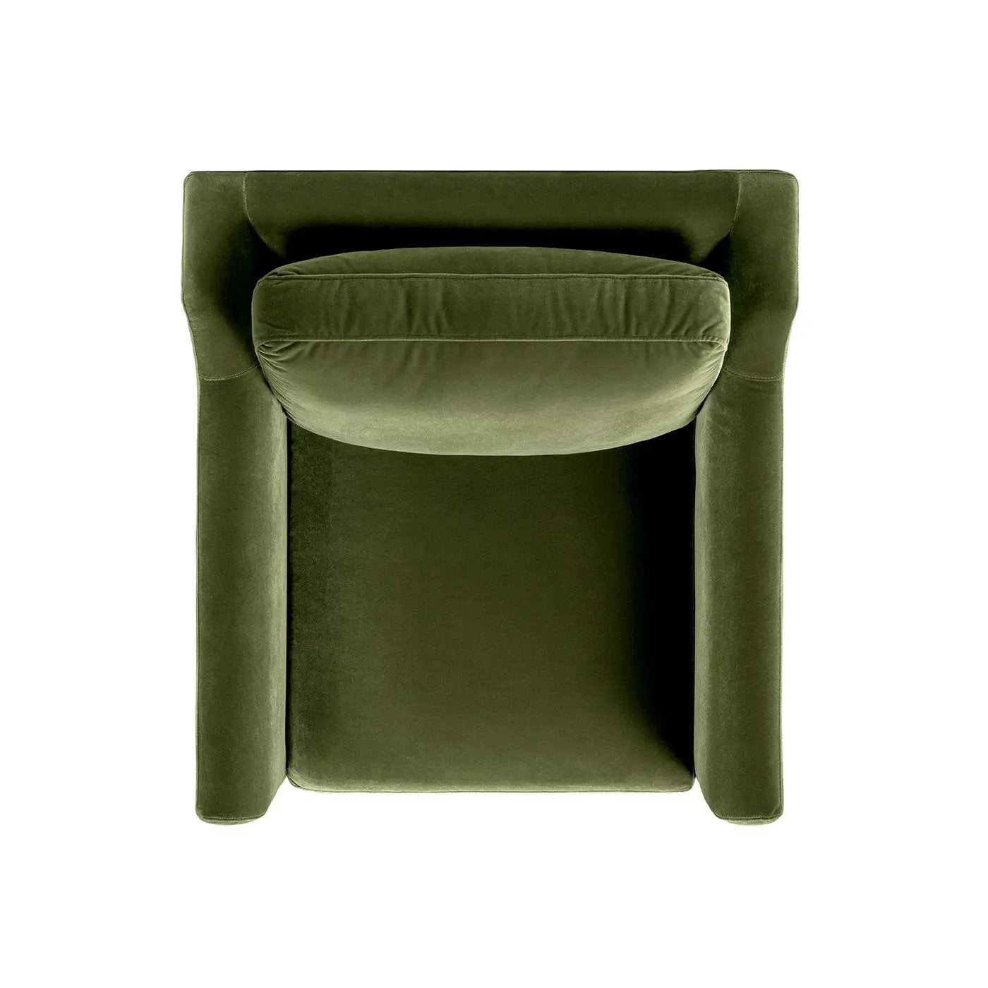Josephine 33" Upholstered Accent Chair, Olive by HouseOfZazla