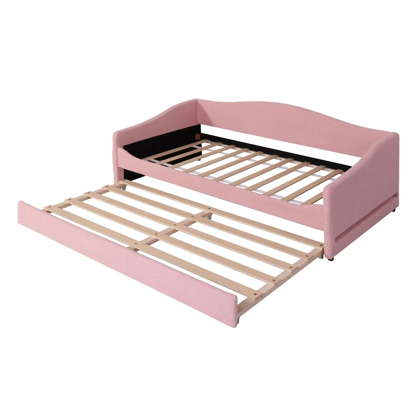 Design Upholstered Daybed With Light And Trundle by Unique Piece Furniture
