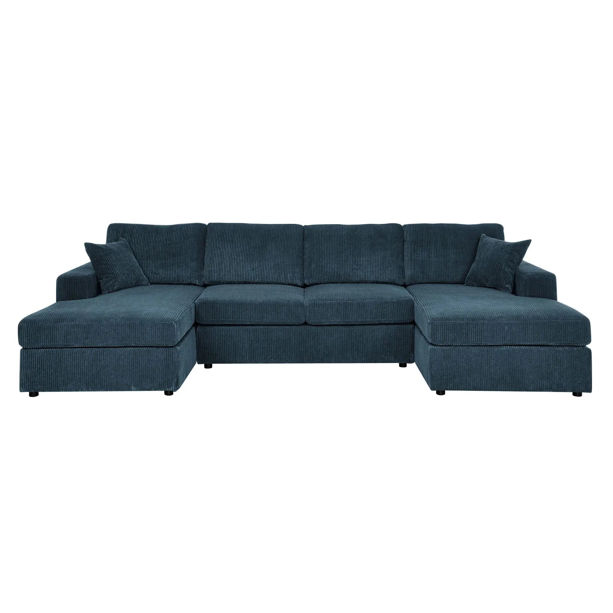 3 Piece Double Chaise Sectional Sofa by HouseOfZazla