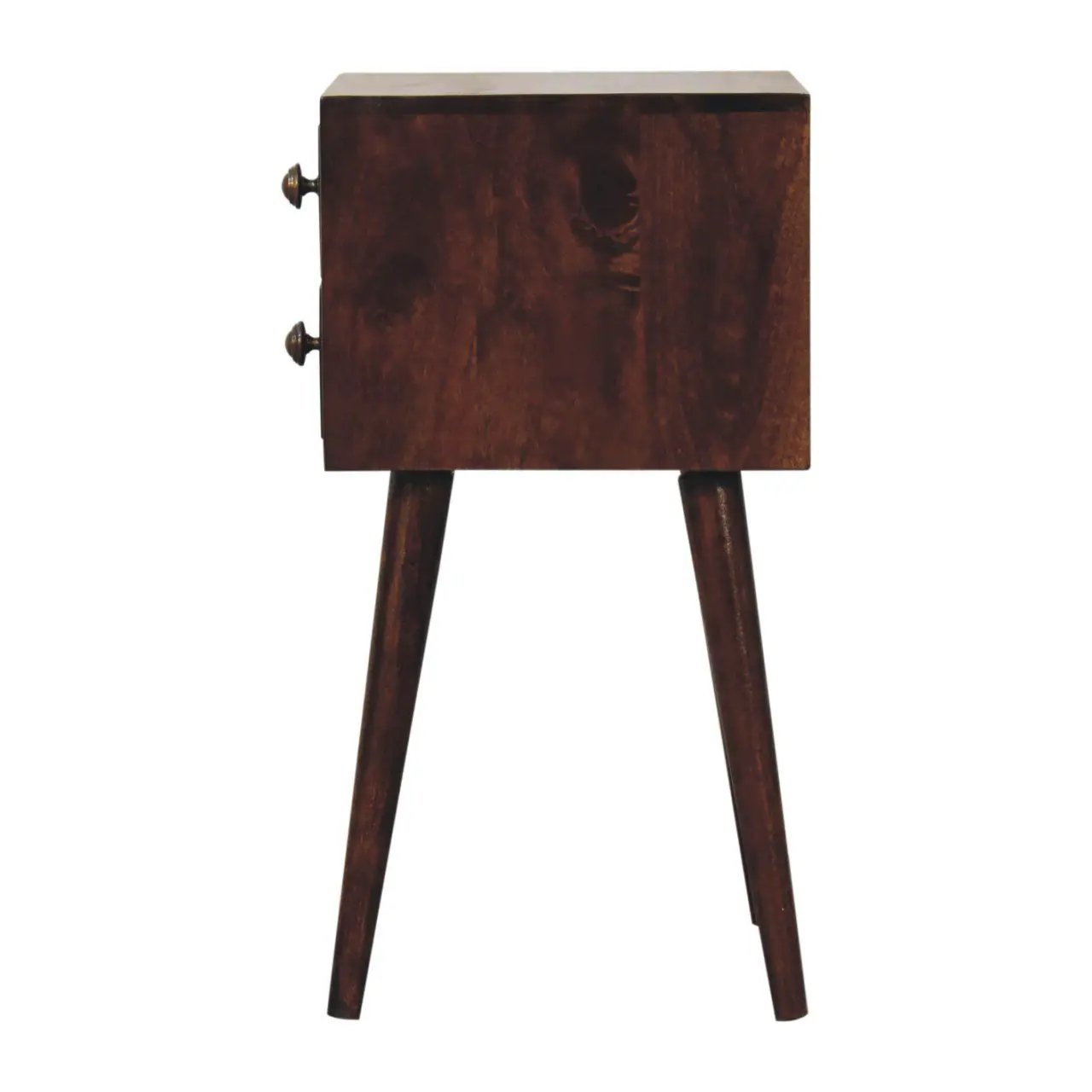 Solid Wood Mini Nightstand by HouseOfZazla