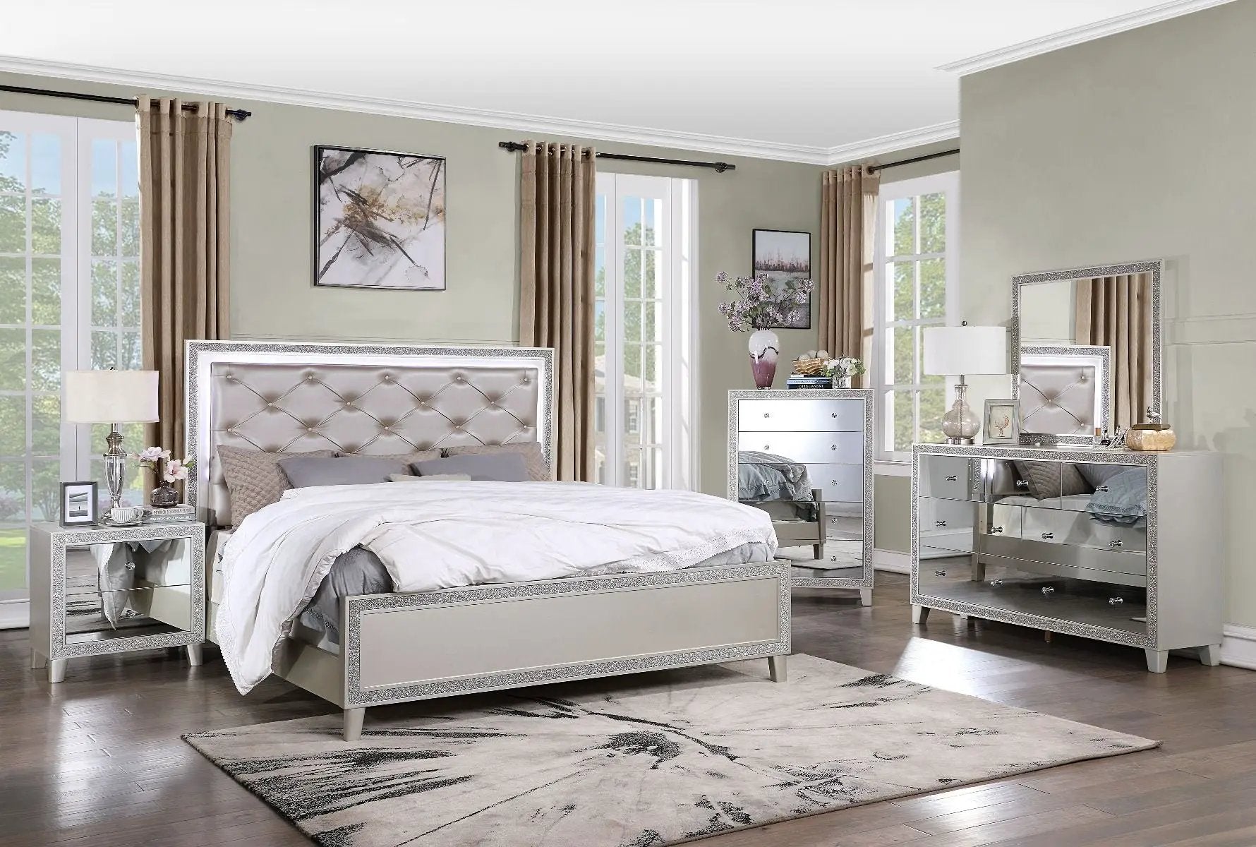 Sliverfluff - Bed by Unique Piece Furniture