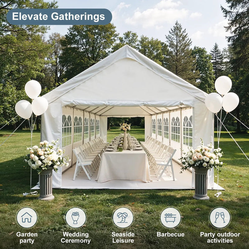 20'x40' Carport Canopy Party Tent by HouseOfZazla