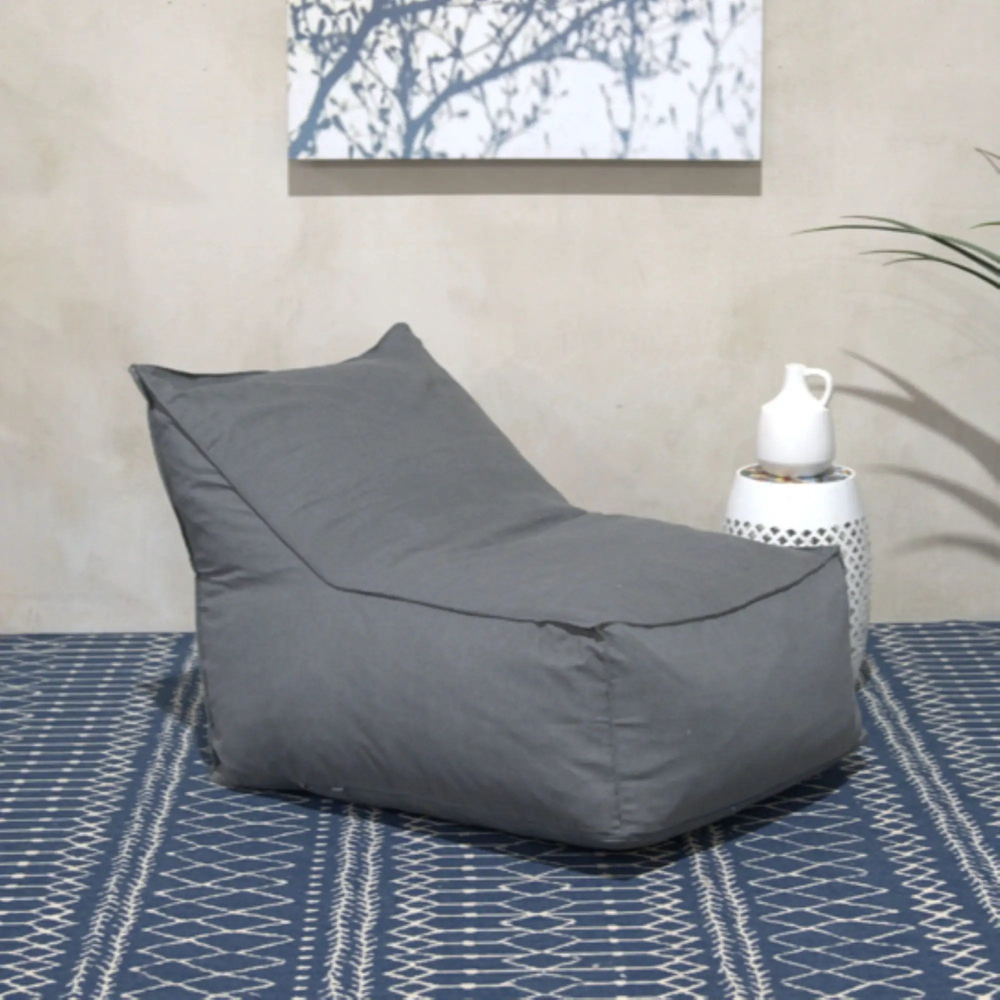 Ettie - Water Resistant Fabric Bean Bag Chair by Unique Piece Furniture