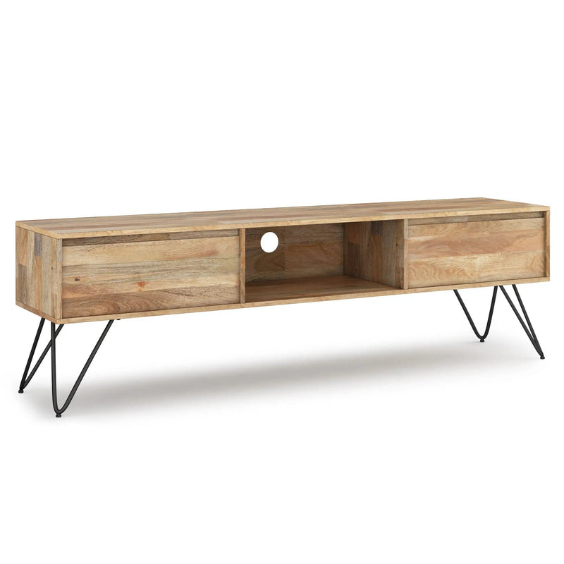 Hunter - Handcrafted TV Media Stand - Natural by HouseOfZazla