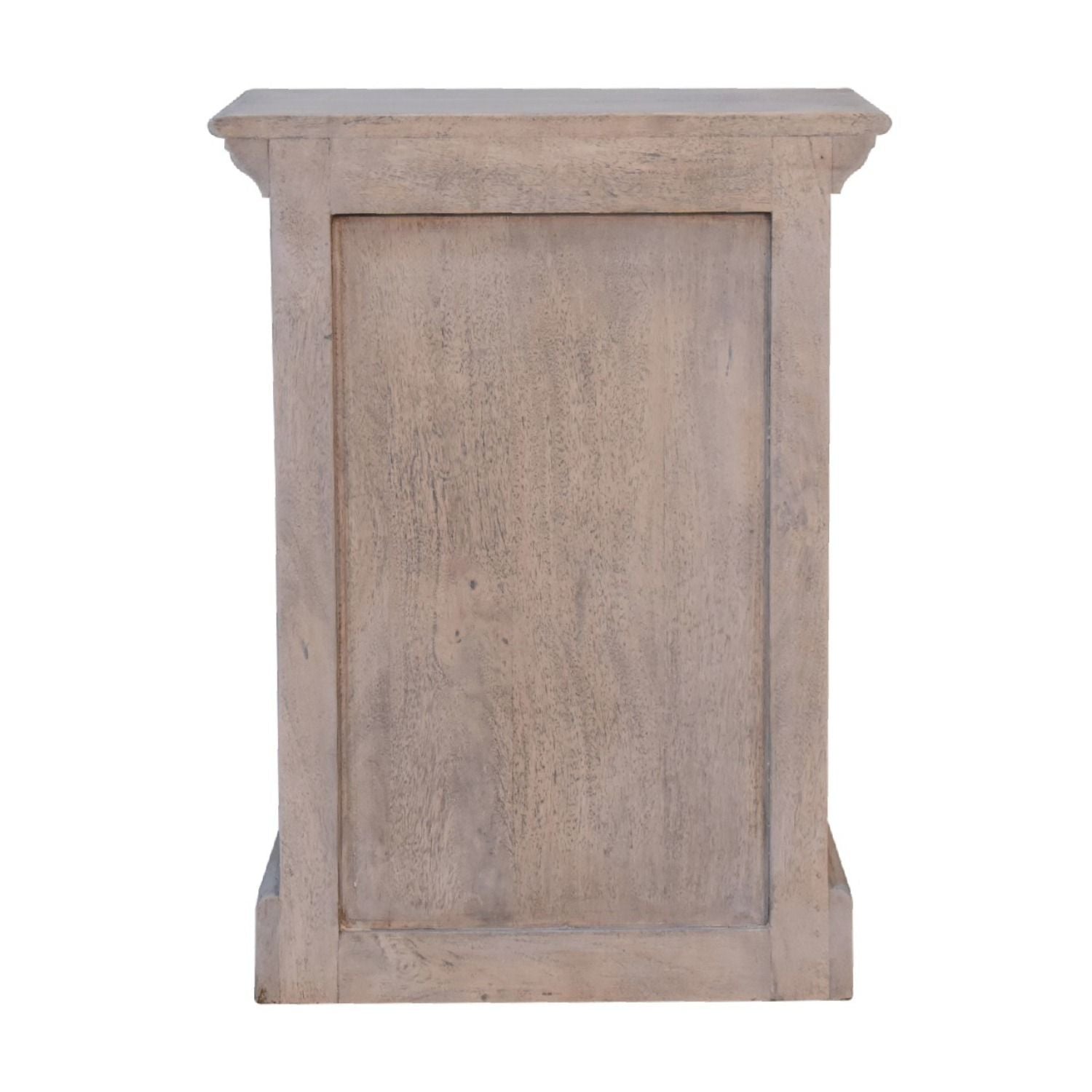 Glazed Bedside Table - Stone White by HouseOfZazla