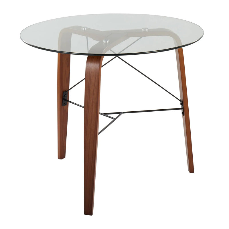 Trilogy - Contemporary Round Dinette Table by Unique Piece Furniture