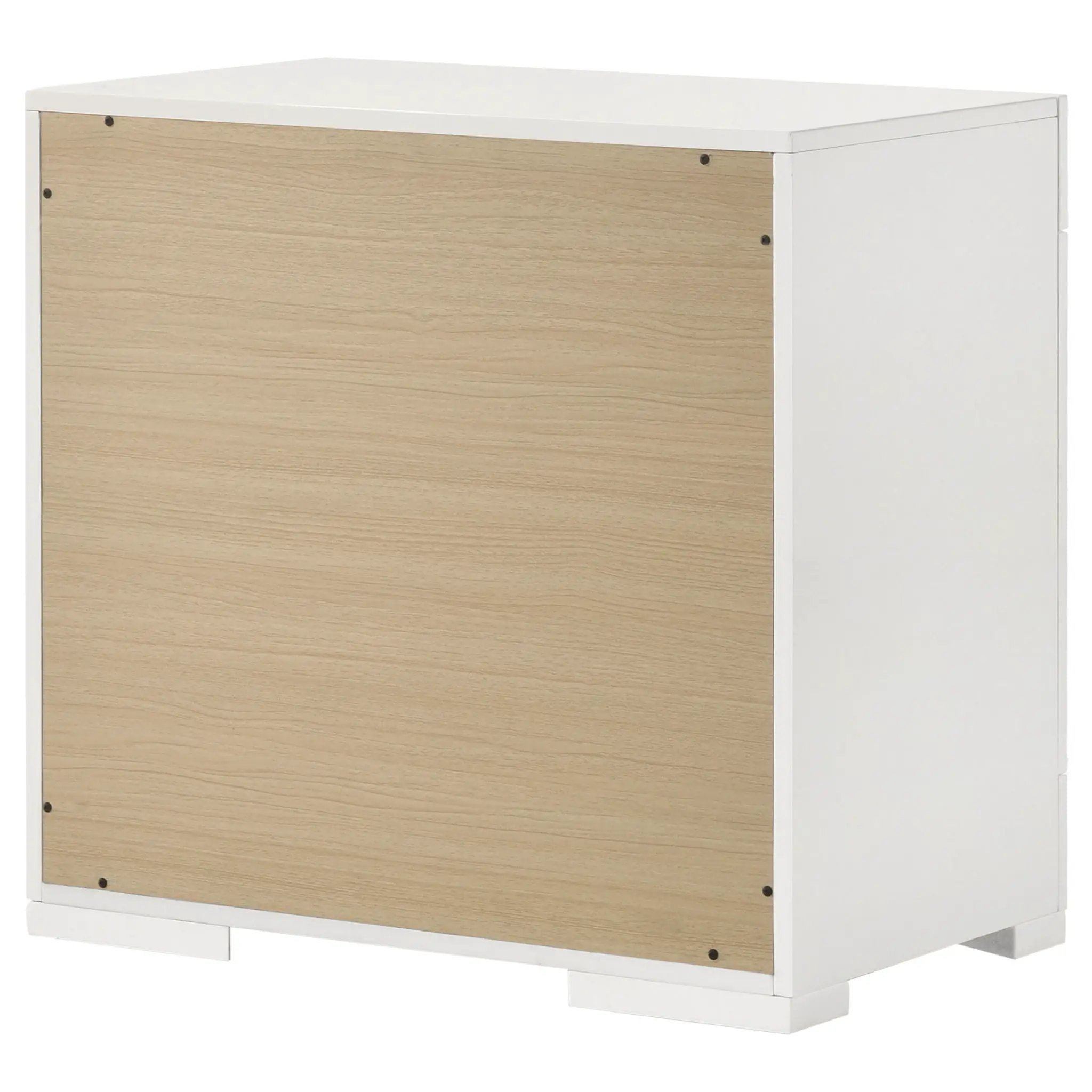 Pierce - 2 Drawer Nightstand, Bedside Table by HouseOfZazla