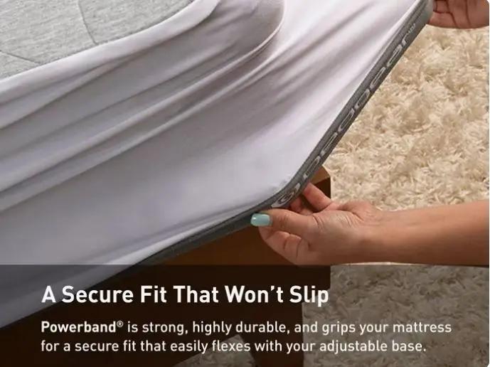 BedGear AIR-X Mattress Protector - Grey, Split King (2pc) by HouseOfZazla