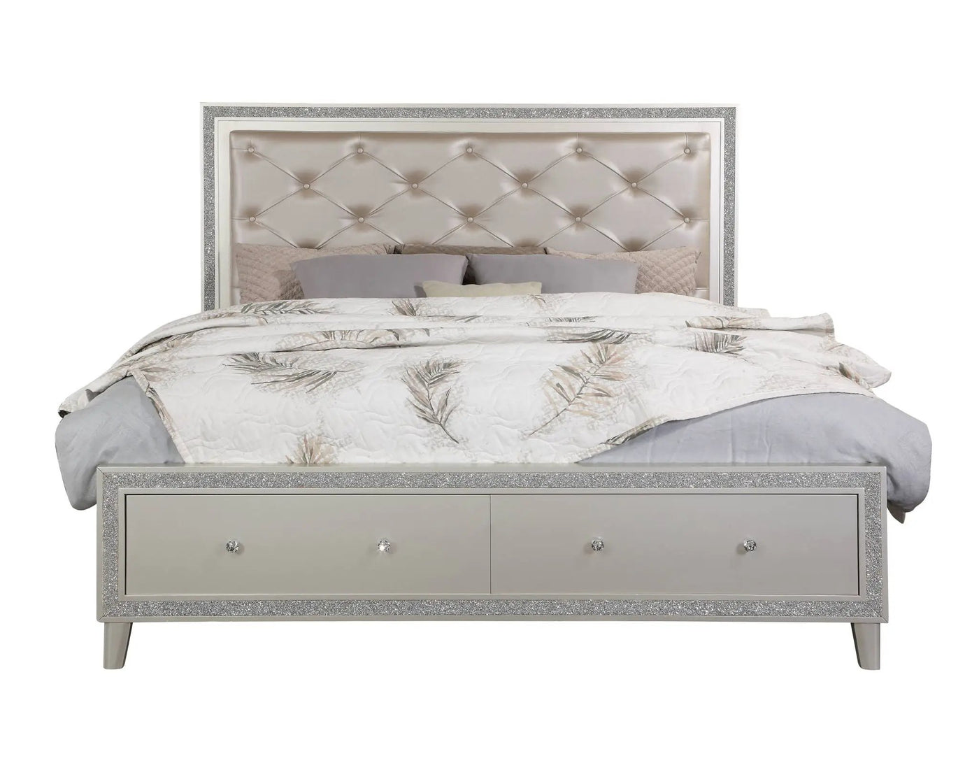 Sliverfluff Bed With LED Storage by HouseOfZazla