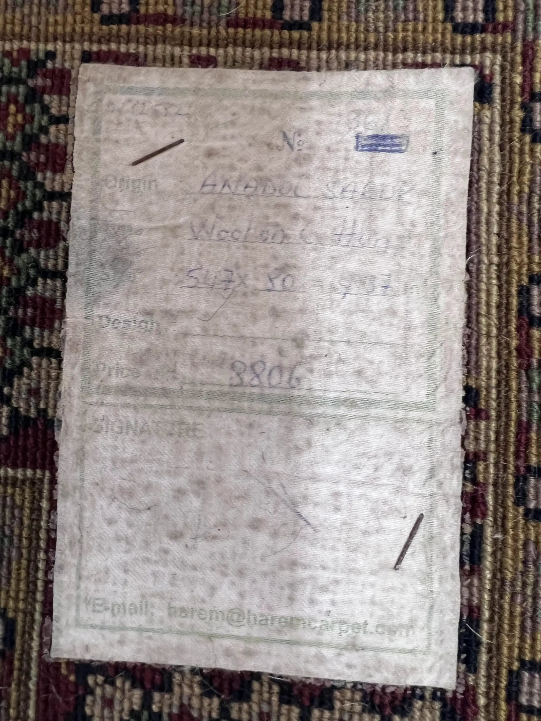 Indo Persian Runner 2.8 x 18, Long Skinny Hallway Wool Runner Rug, Hand Knotted Vintage Floral Allover Traditional Runner Dark Blue Burgundy by Jewel Rugs