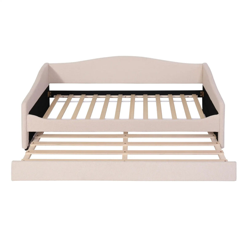 Design Upholstered Daybed With Light and Trundle by HouseOfZazla