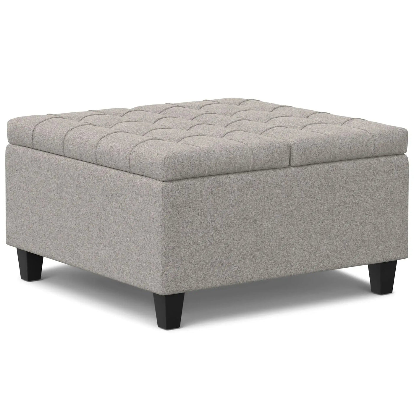 Harrison - Upholstered Coffee Table Storage Ottoman by Unique Piece Furniture