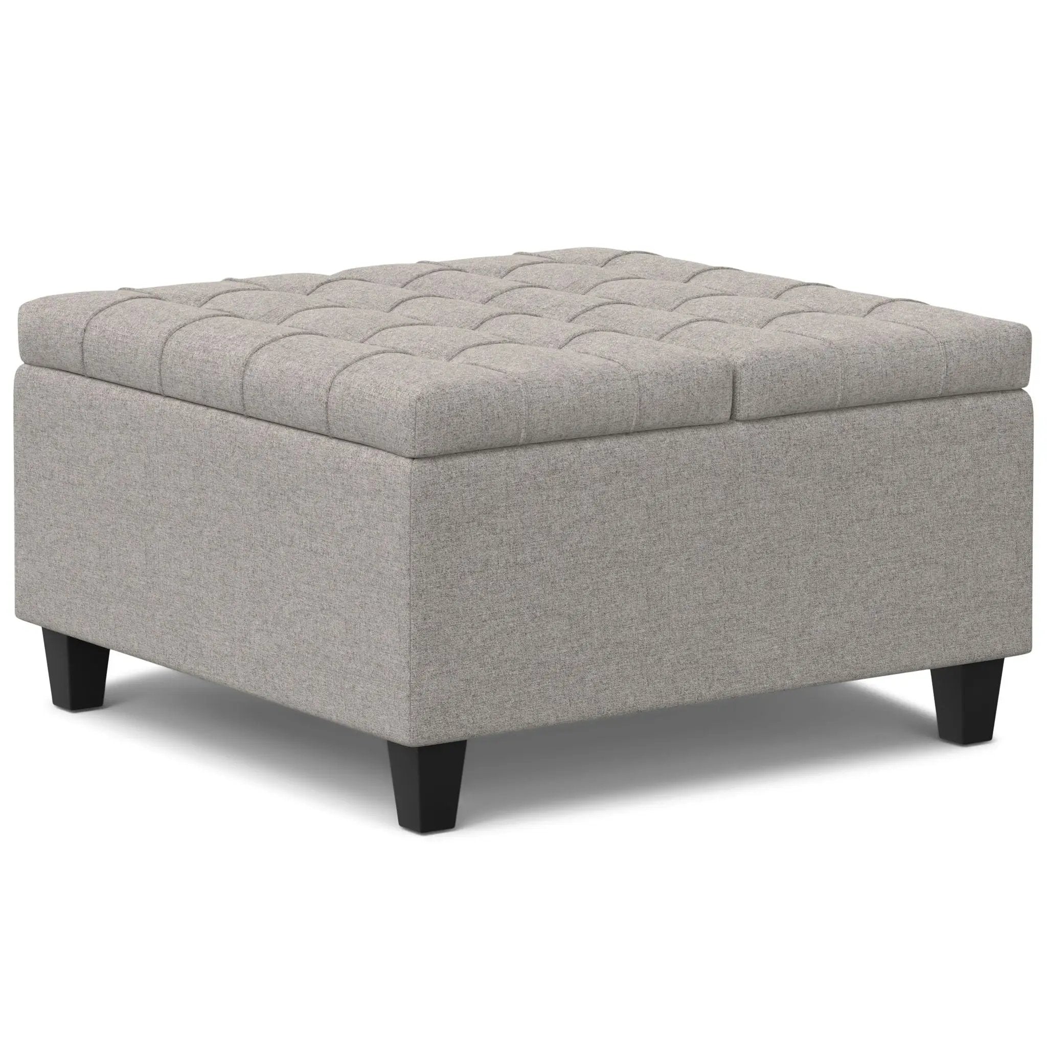 Harrison - Upholstered Coffee Table Storage Ottoman by Unique Piece Furniture