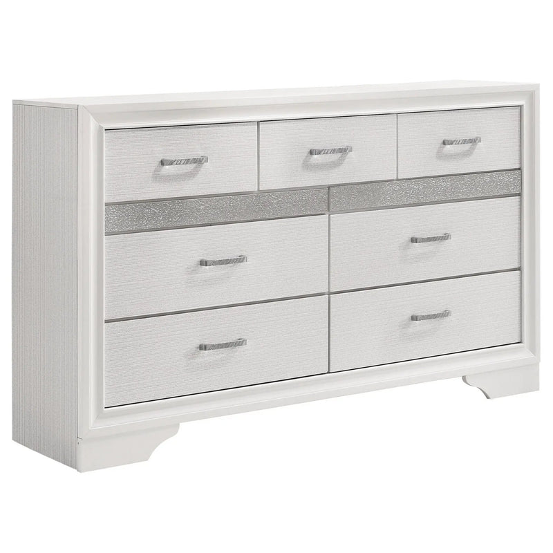 Miranda 5-piece California King Bedroom Set White by Unique Piece Furniture