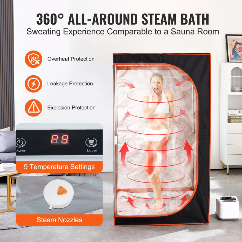 Portable Steam Sauna Tent Full Size, photo 9 of 9