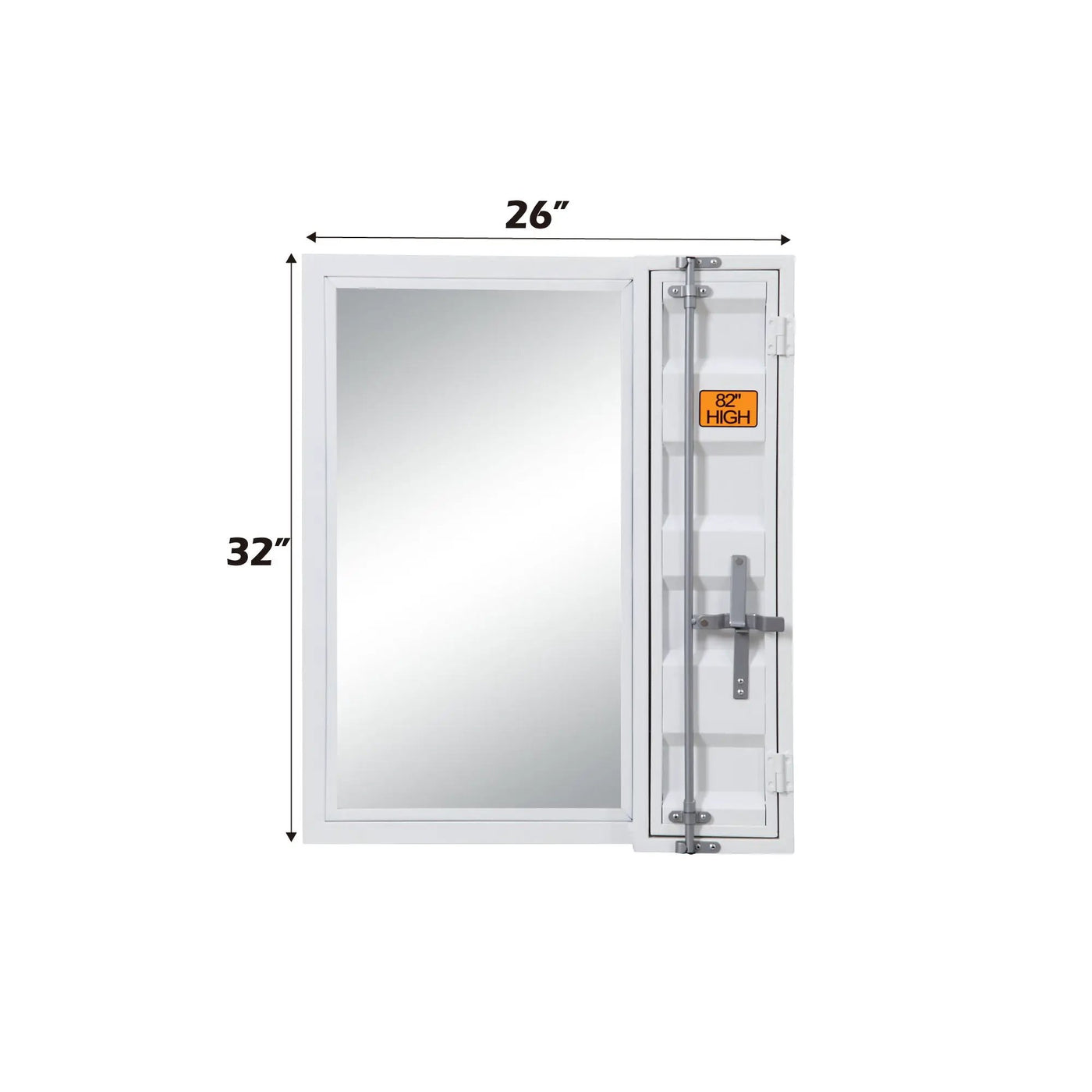 Cargo Vanity Mirror, Clear Reflection by HouseOfZazla