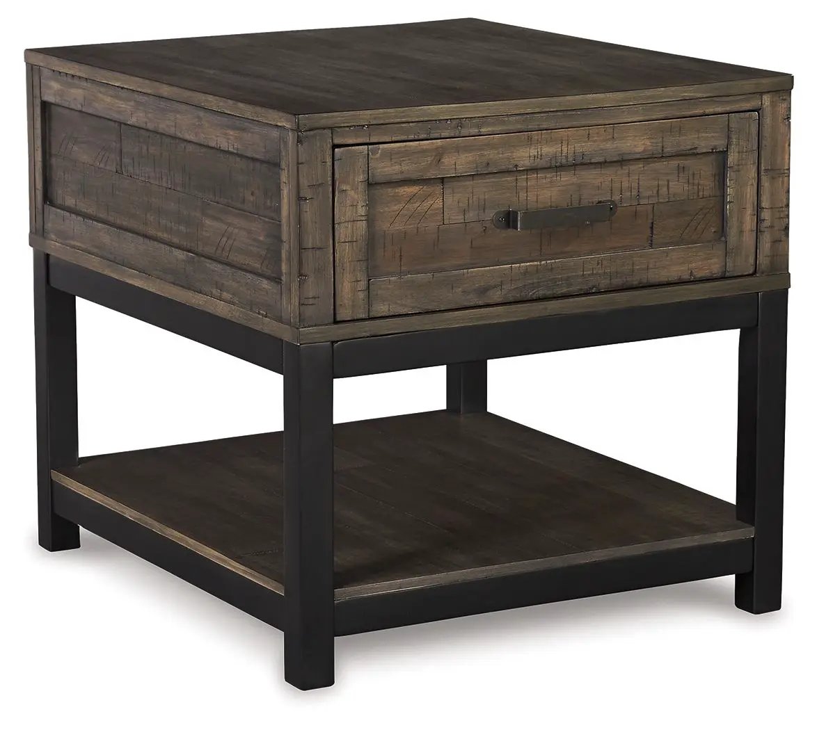 Johurst - Rectangular End Table - Grayish Brown by Unique Piece Furniture