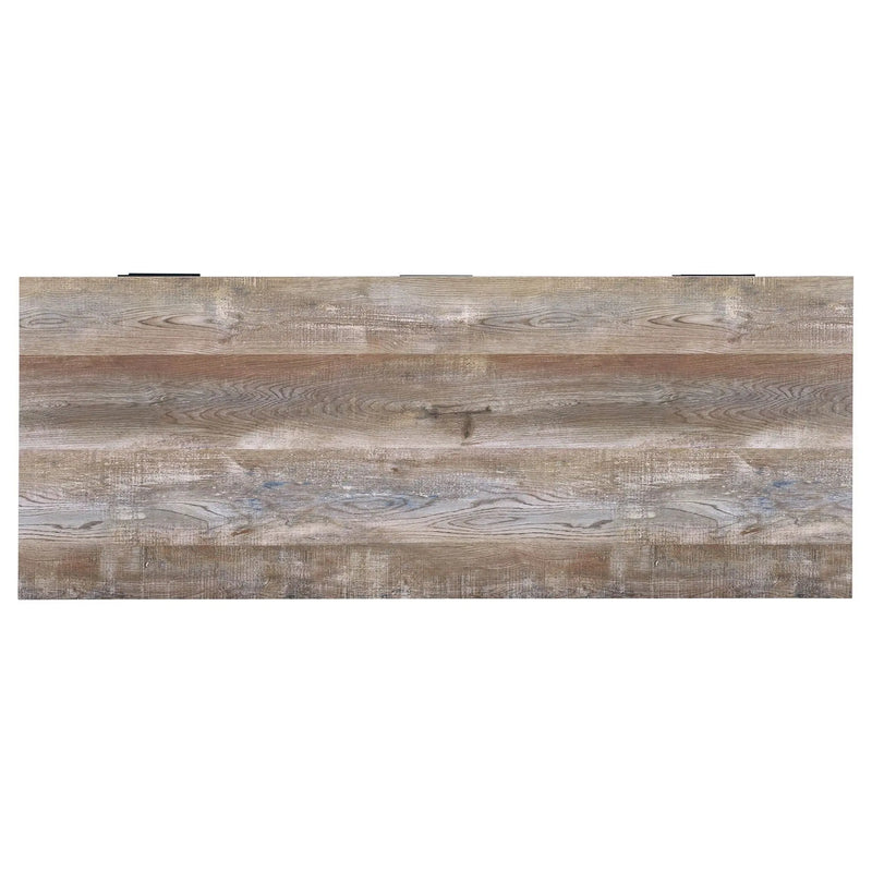 Azura - 4 Drawer Office Desk - Oak