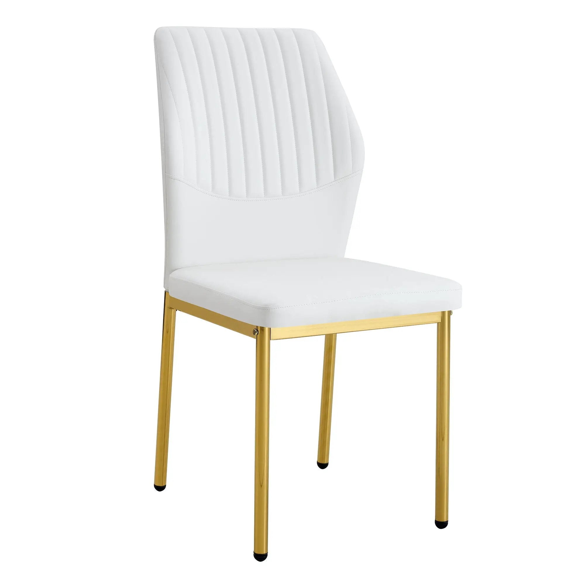 Luxury Simple Chair With Metal Leg by Unique Piece Furniture