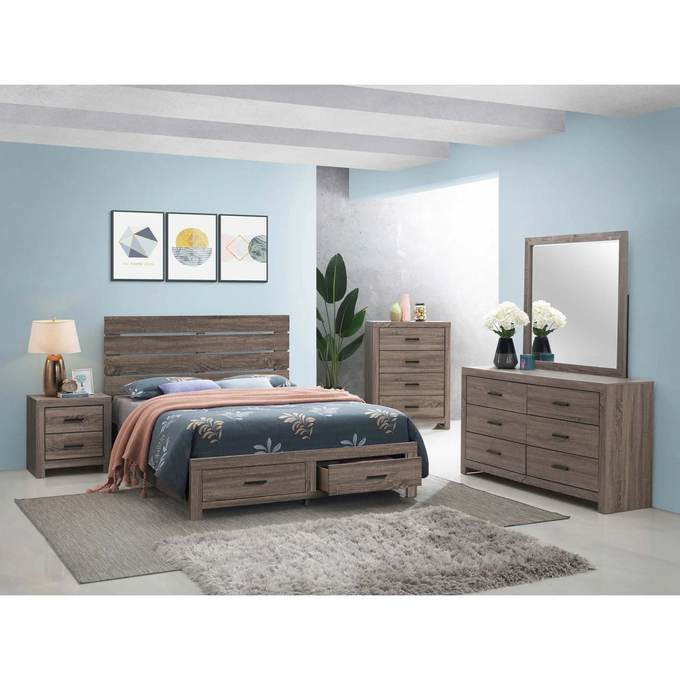 Geary - Panel Bed by HouseOfZazla