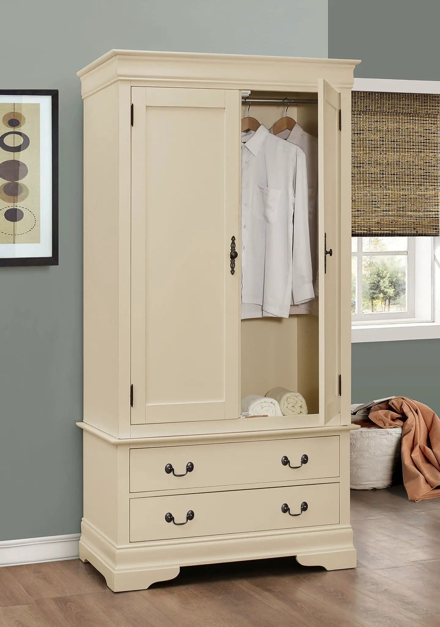 Elegant Traditional Armoire by HouseOfZazla