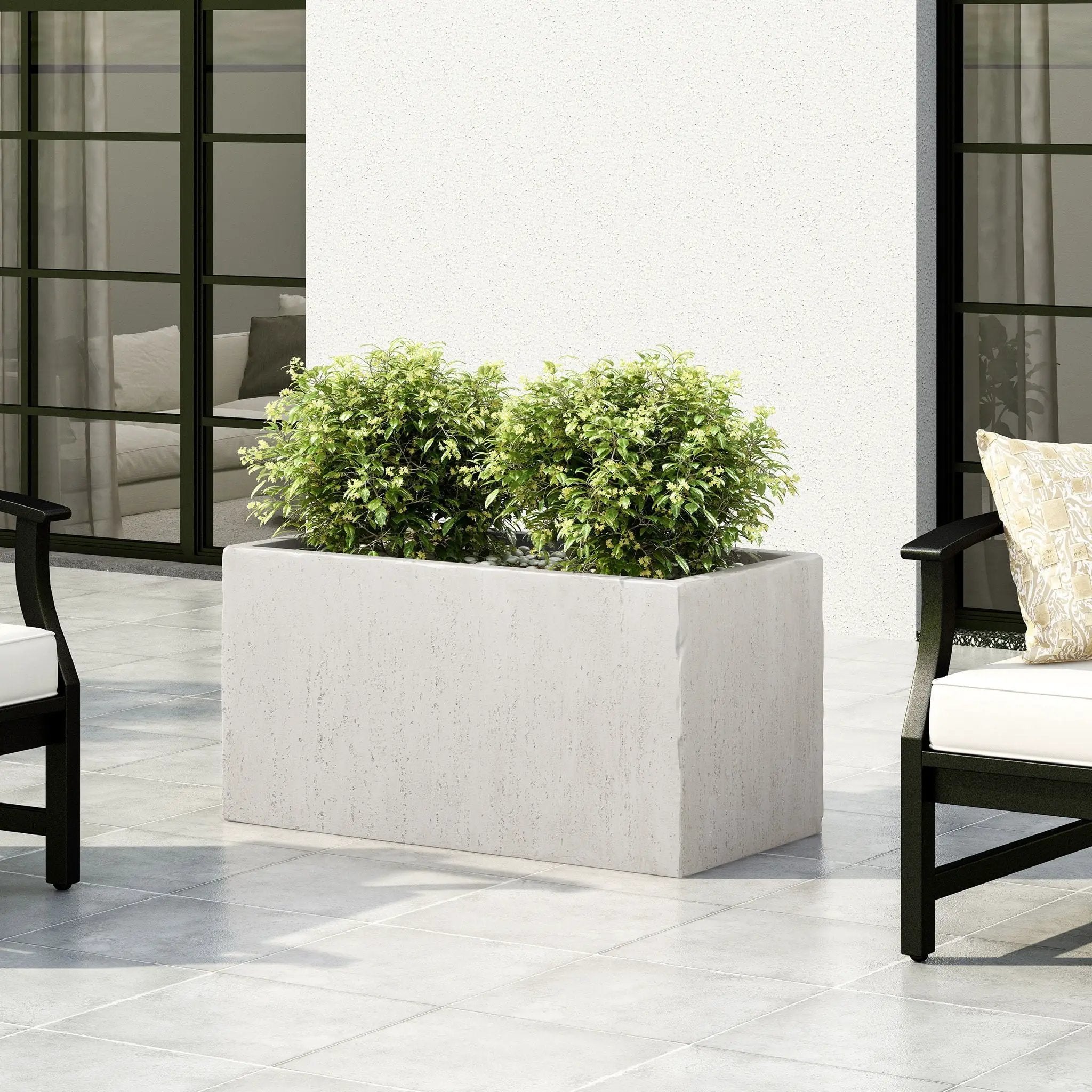 Modern Outdoor Planter by HouseOfZazla