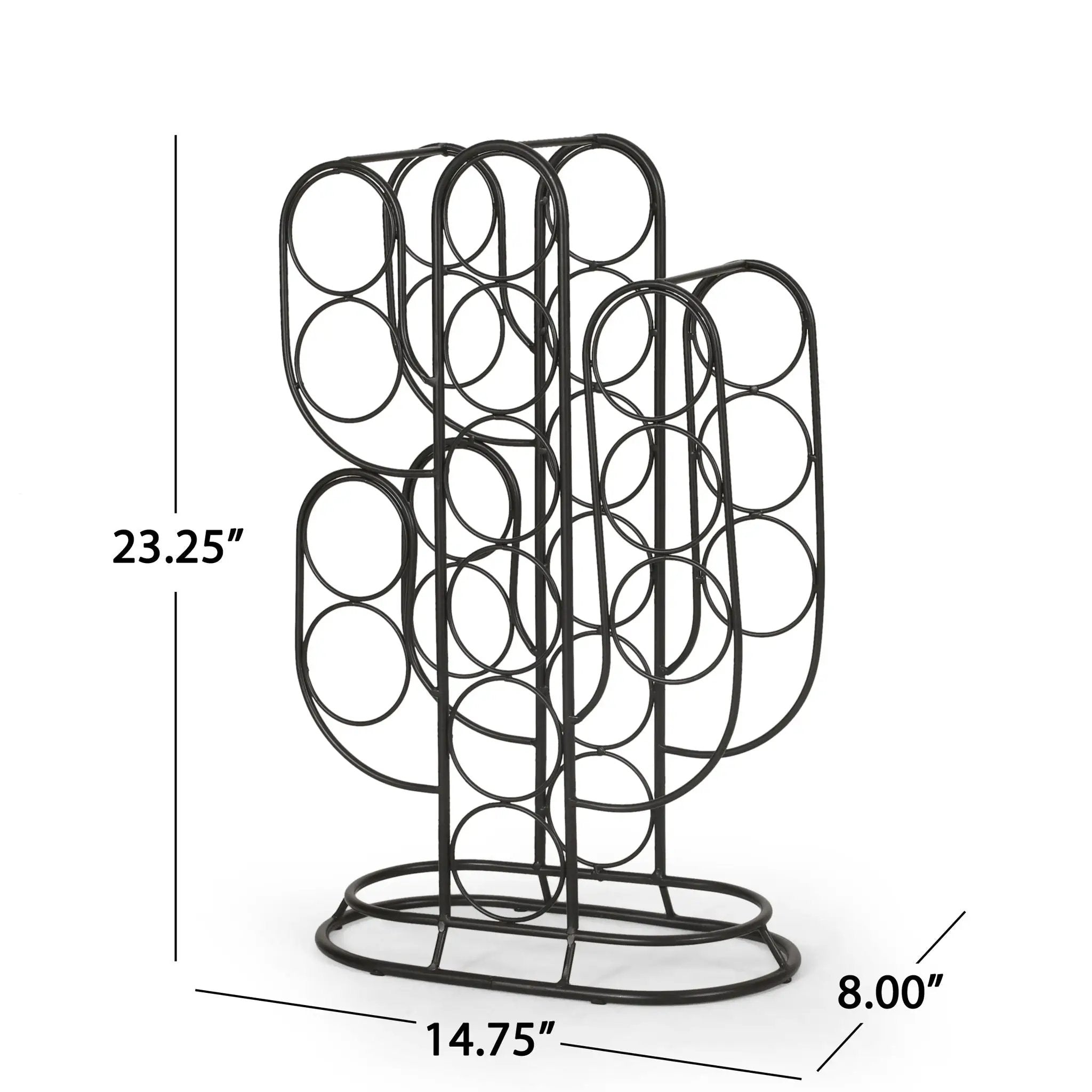 Wine Rack - Black by Unique Piece Furniture