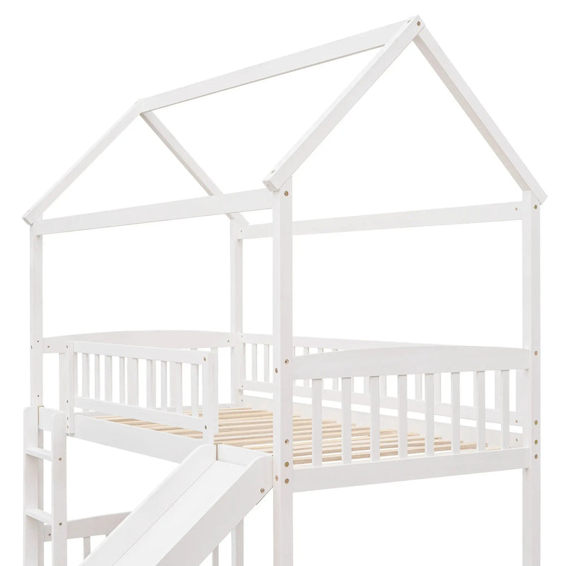Loft Bed With Slide by HouseOfZazla