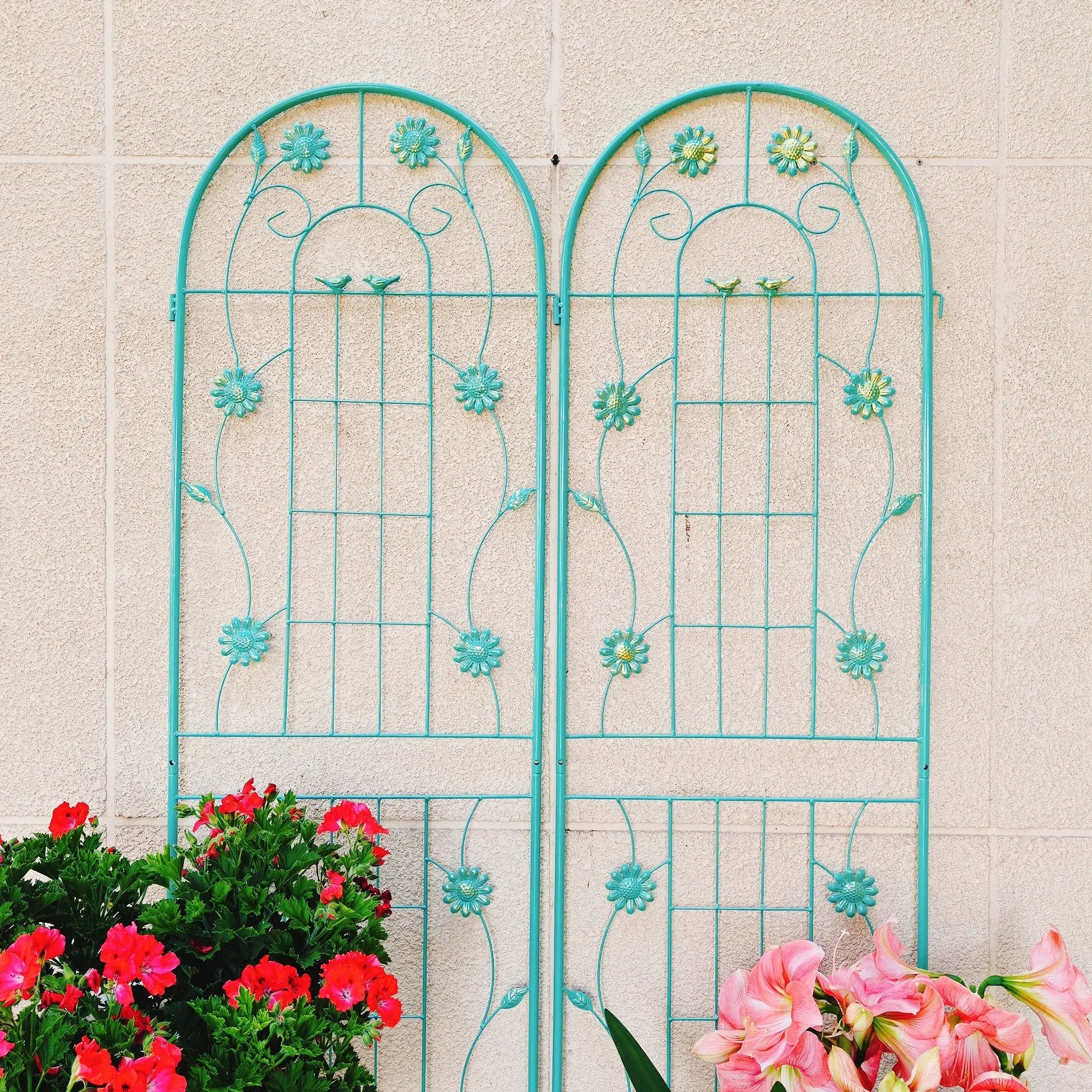 4 Pack Metal Garden Trellis by HouseOfZazla