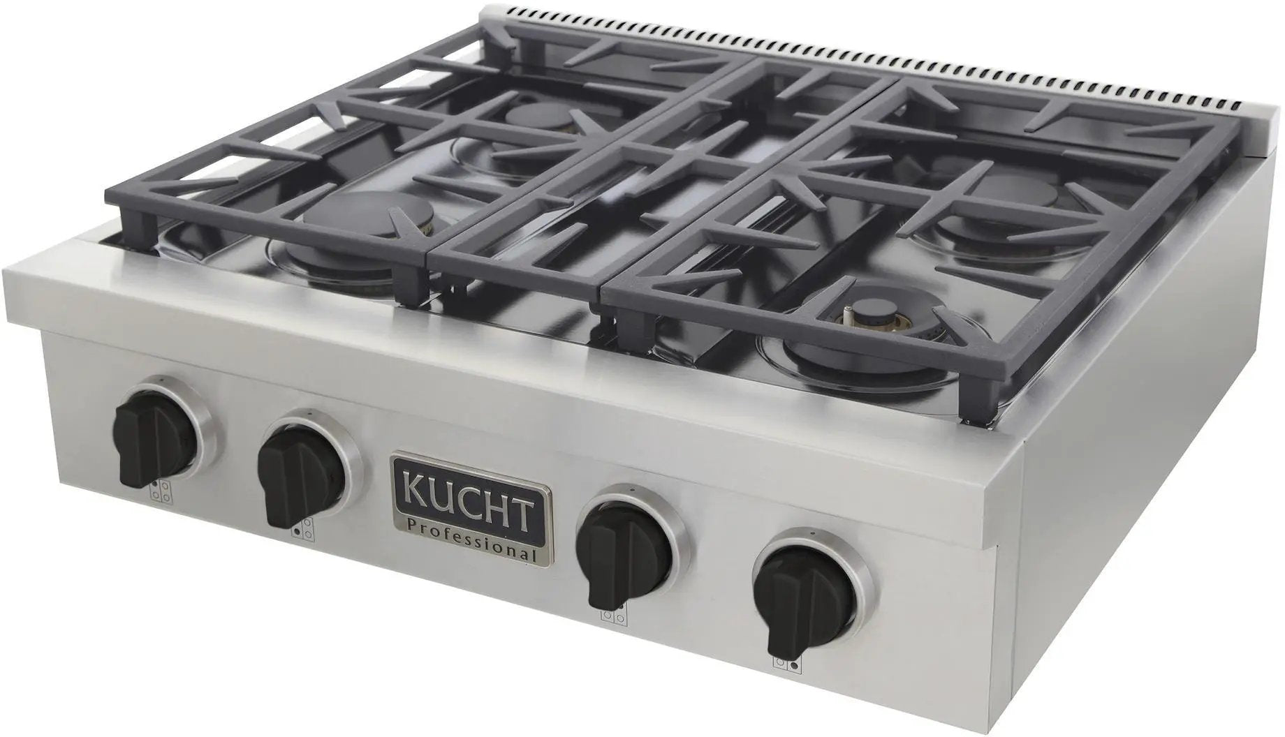 Kucht 30 Inch Gas Sealed Burner Rangetop, KFX309T-K by Farmhouse Kitchen and Bath