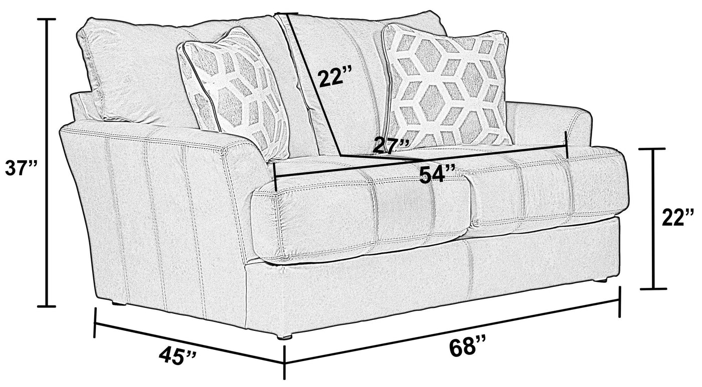 Prato - Loveseat by Unique Piece Furniture