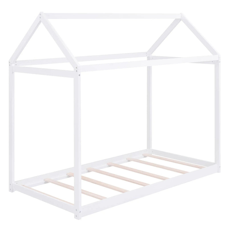 Wooden House Shaped Bed by Unique Piece Furniture