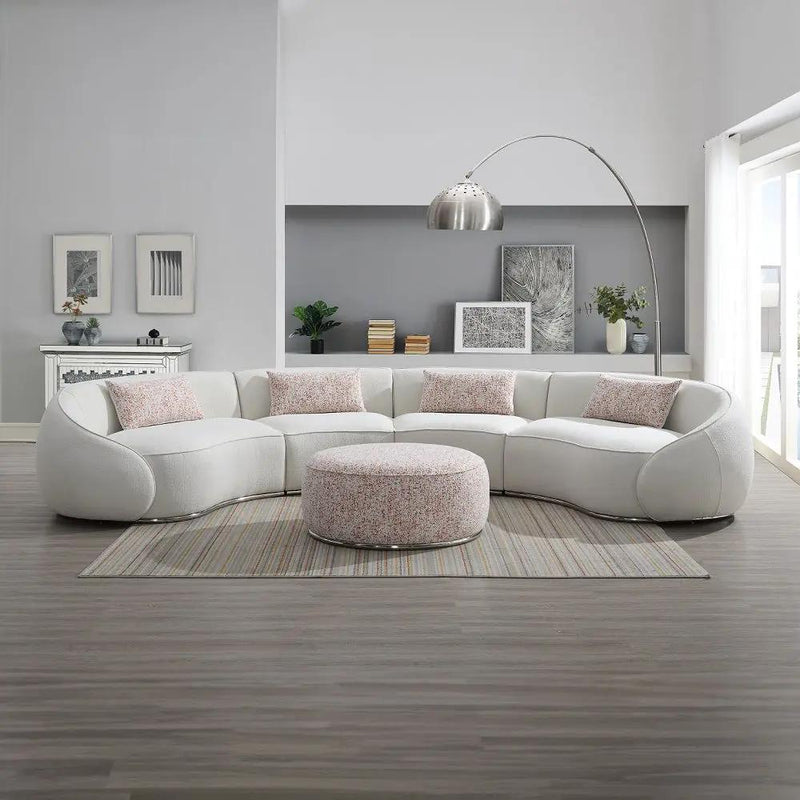 Sahara - Ottoman - Pattern Fabric by Unique Piece Furniture