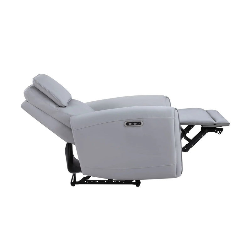Jeromie - Power Motion Recliner With USB Port - Gray by HouseOfZazla