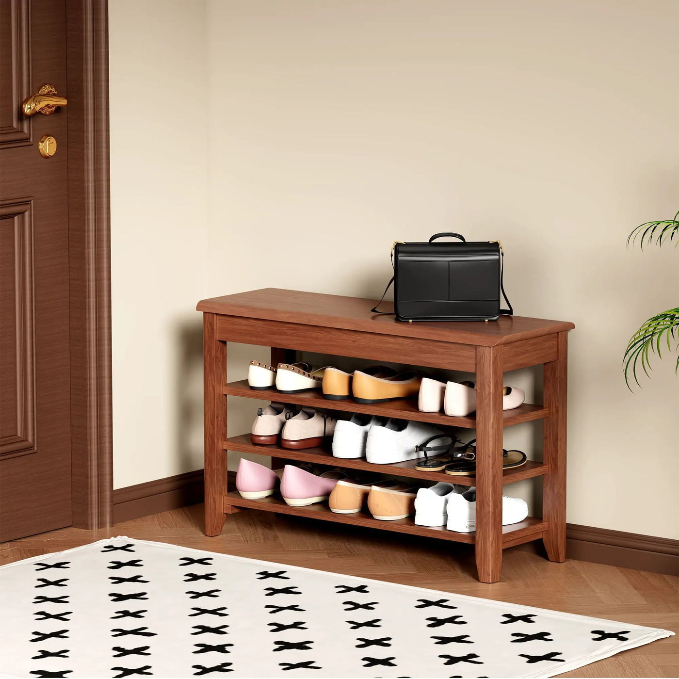 Multi Functional Double Layer Shoe Stool by HouseOfZazla