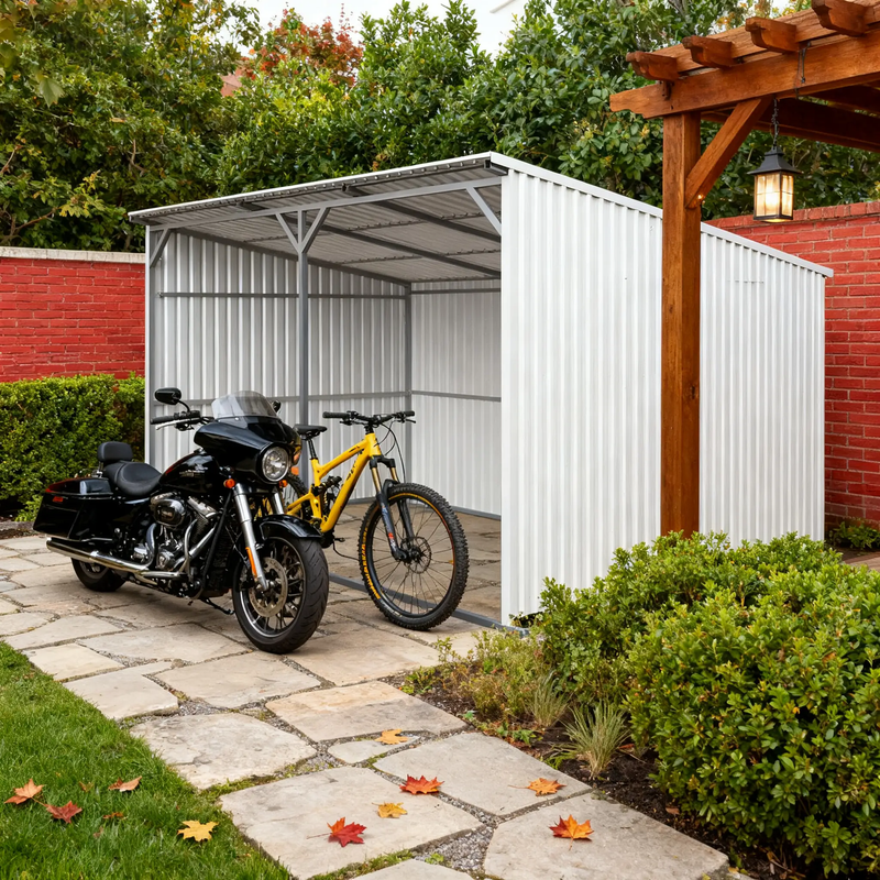 20Ft x 12Ft Livestock Metal Shed – Heavy-Duty Steel Shelter by HouseOfZazla