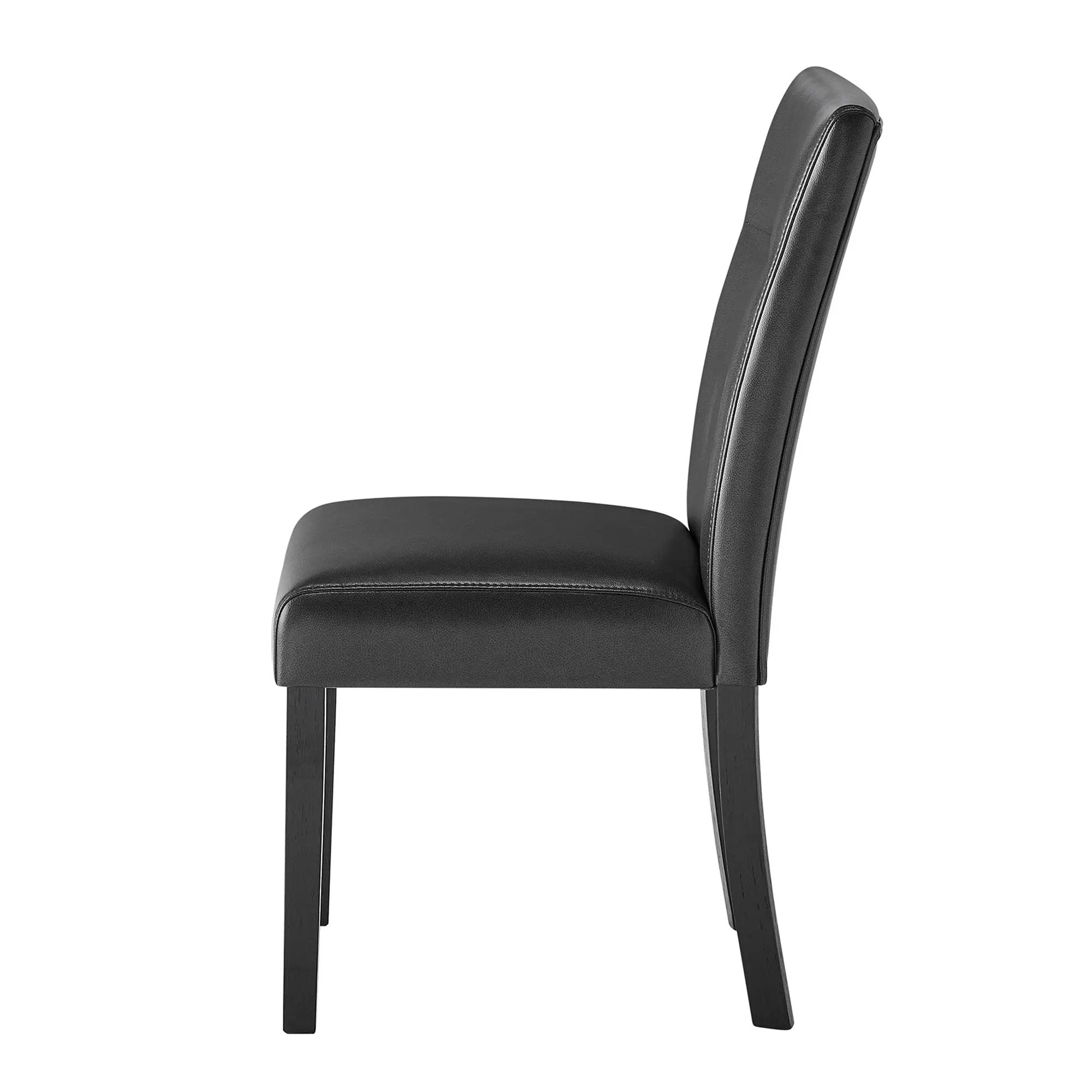 Dining Table And 4 Padded Chairs - Black by HouseOfZazla
