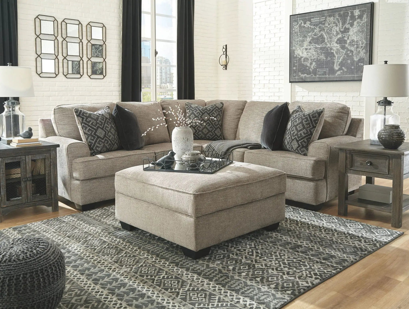 Bovarian - Sectional Set by Unique Piece Furniture