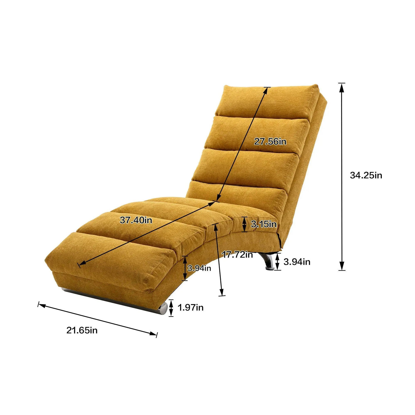 Massage Chaise Lounge Indoor With Remote Control by HouseOfZazla