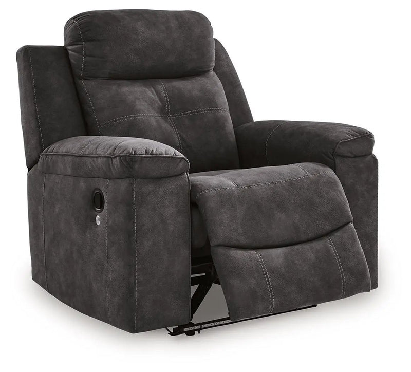 Brysonview - Zero Wall Recliner - Charcoal by Unique Piece Furniture