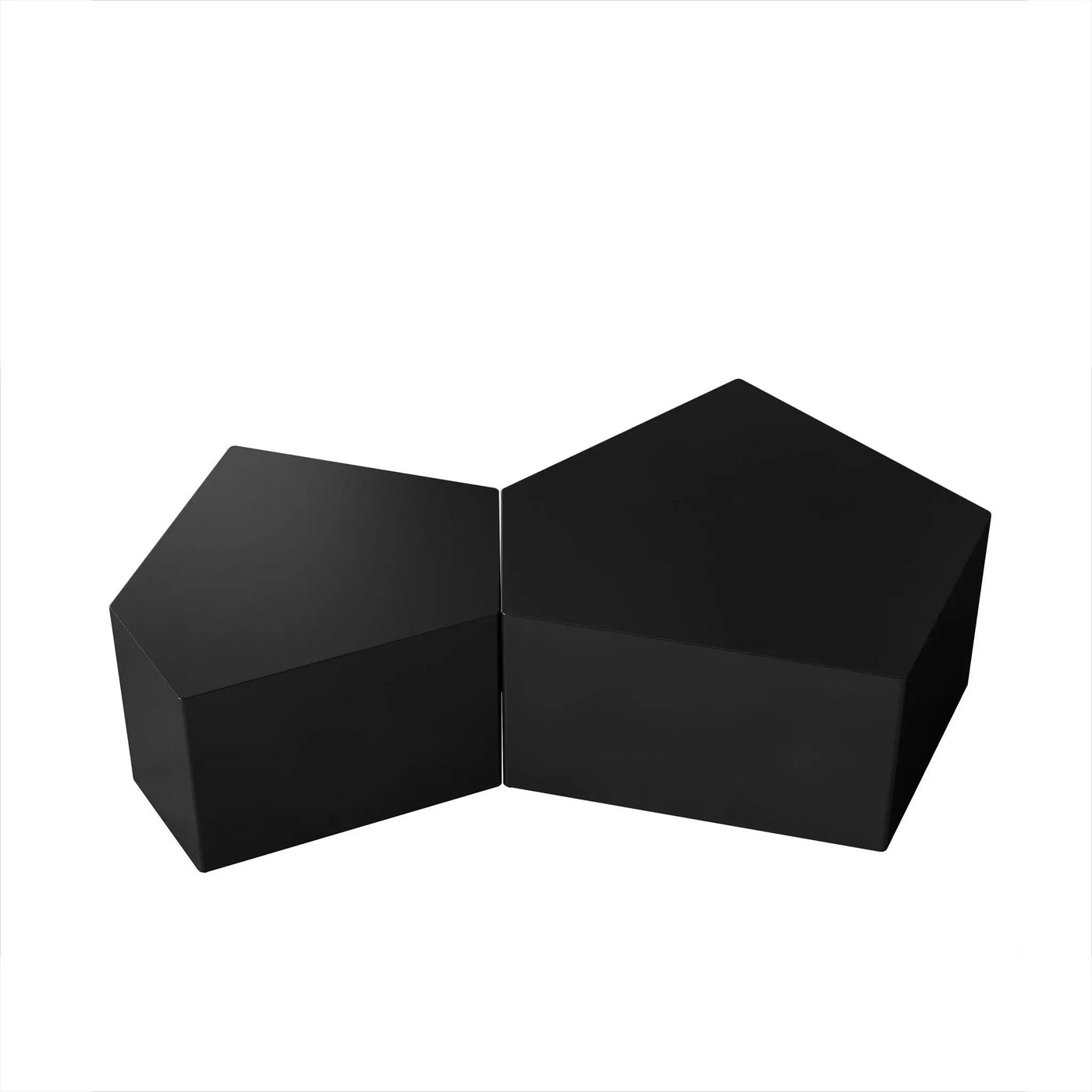 Irregular Pentagon Nesting Coffee Table Set by HouseOfZazla
