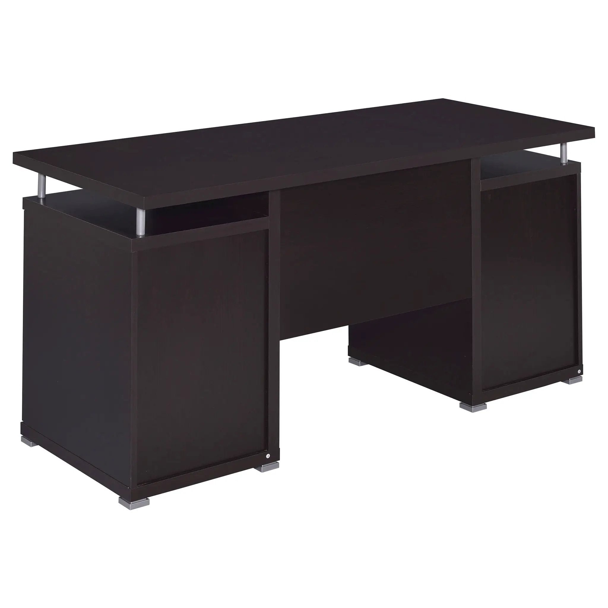 Tracy 55-inch 2-drawer Office Computer Desk Cappuccino by Unique Piece Furniture
