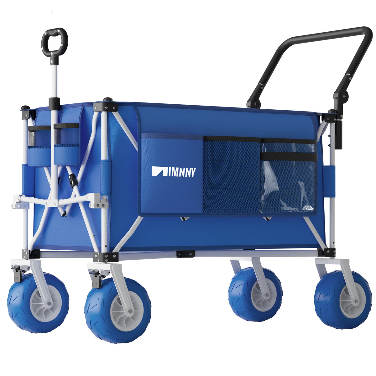 Multi-Functional Folding Wagon Cart with Rotating Handle - Steel, photo 4 of 8