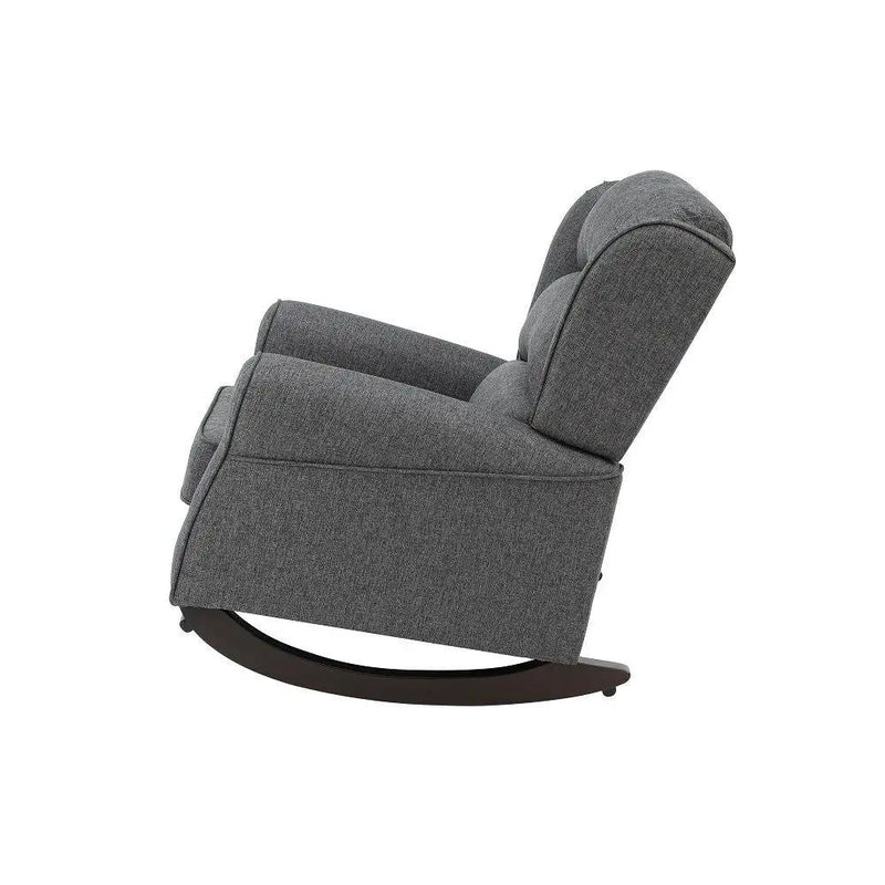 Fabien - Rocking Chair - Gray Fabric by Unique Piece Furniture