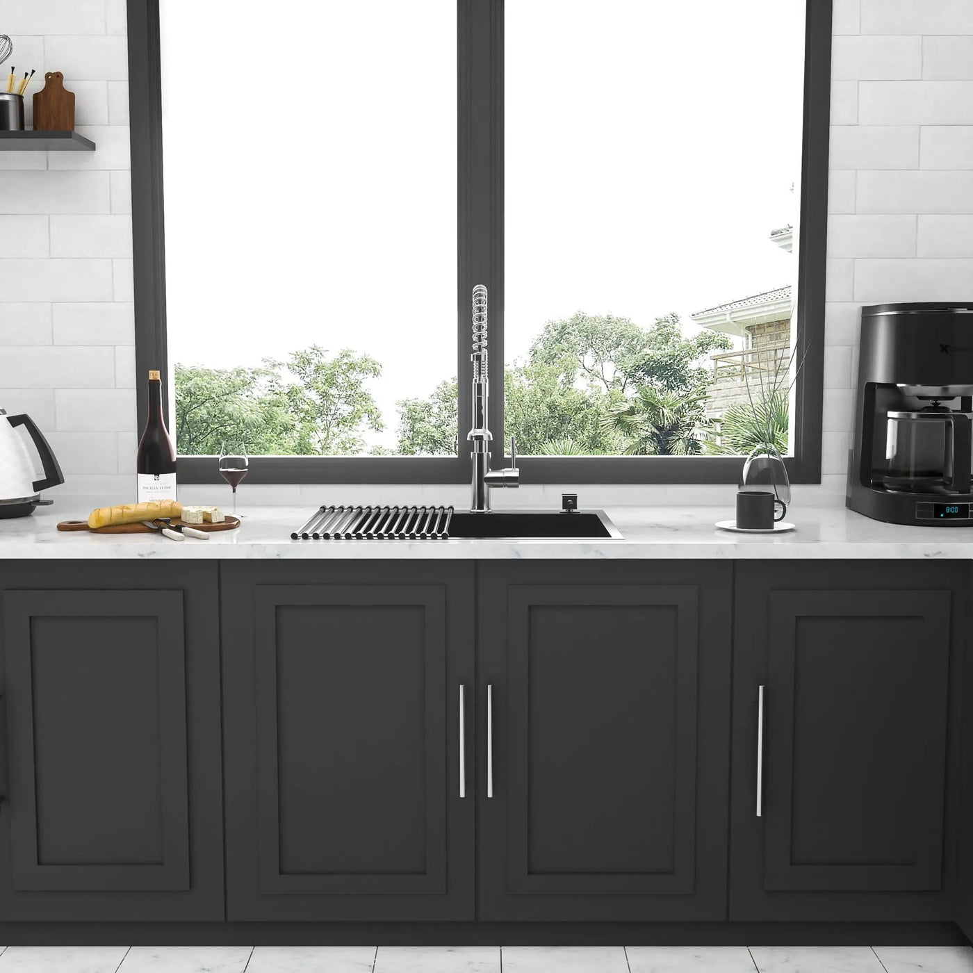 Topmount Kitchen Sink 16 Gauge, Single Bowl by HouseOfZazla