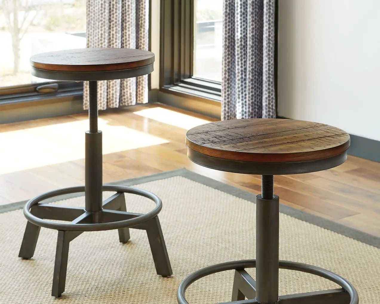 Torjin - Swivel Stool (Set of 2) by Unique Piece Furniture